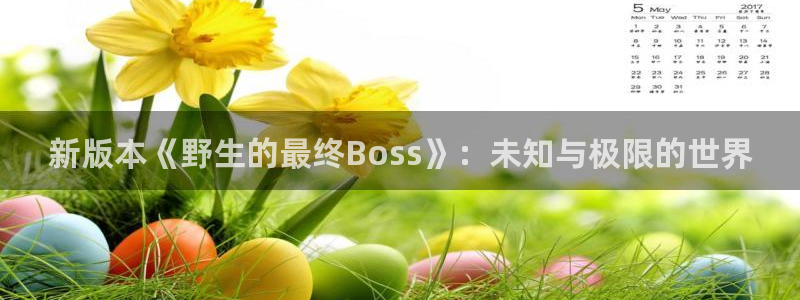 我独自满级新手漫画包子漫画：新版本《野生的最终Boss》：未知与极限的世界